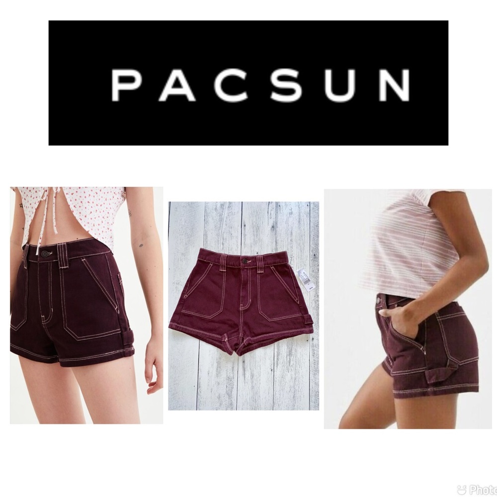 NWT PacSun Boysenberry Skate Shorts Sz 25